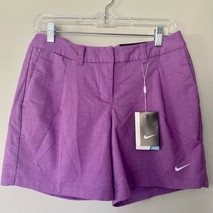 Nike purple dri-fit shorts